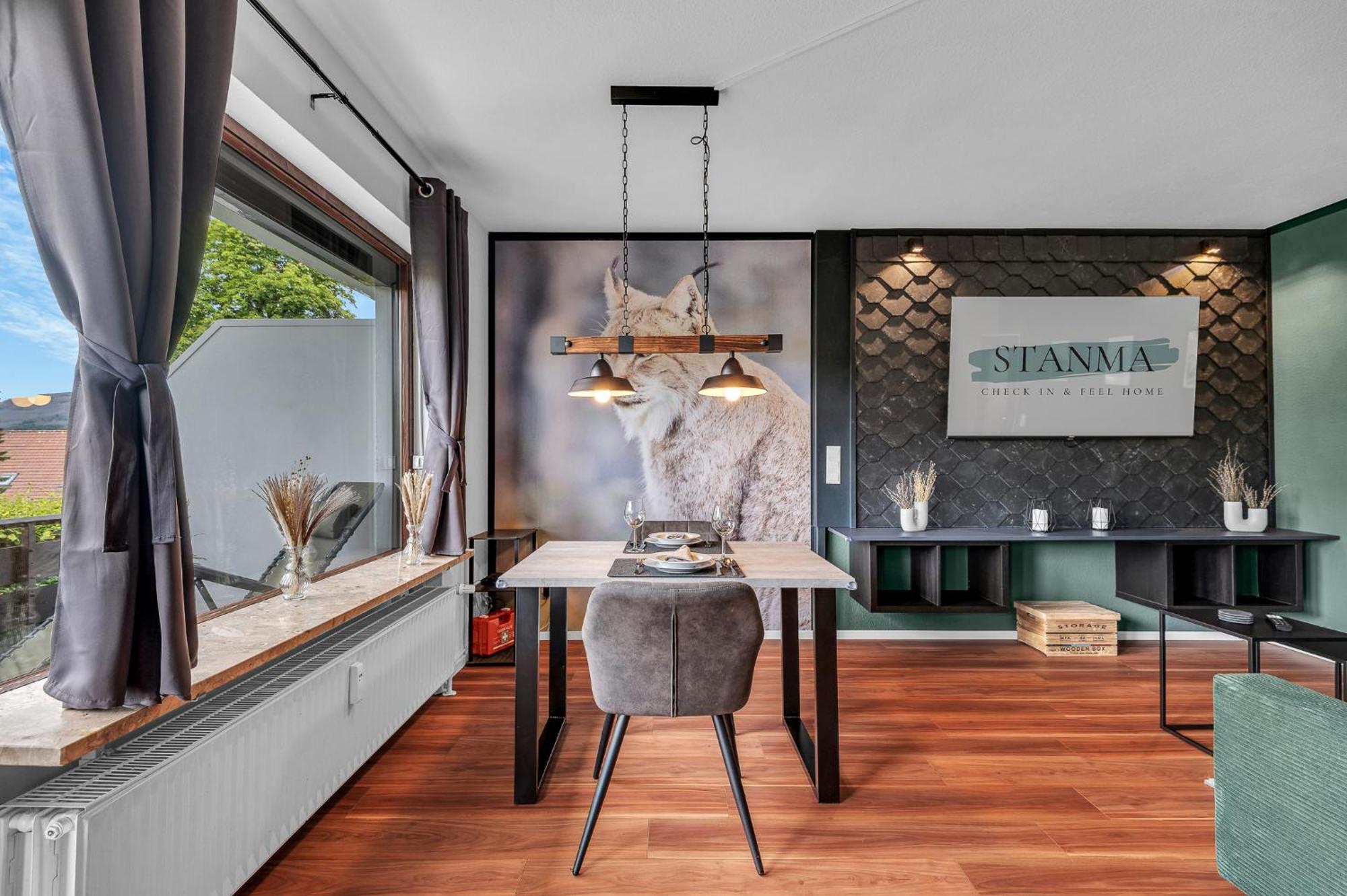Stanma Luchspartment Ruhig Und Zentral Mit Grossem Balkon Und Kostenlosem Parkplatz Braunlage Exterior foto